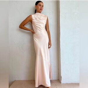 Significant Other Lana Maxi Dress in Ballet Pink. Size 12